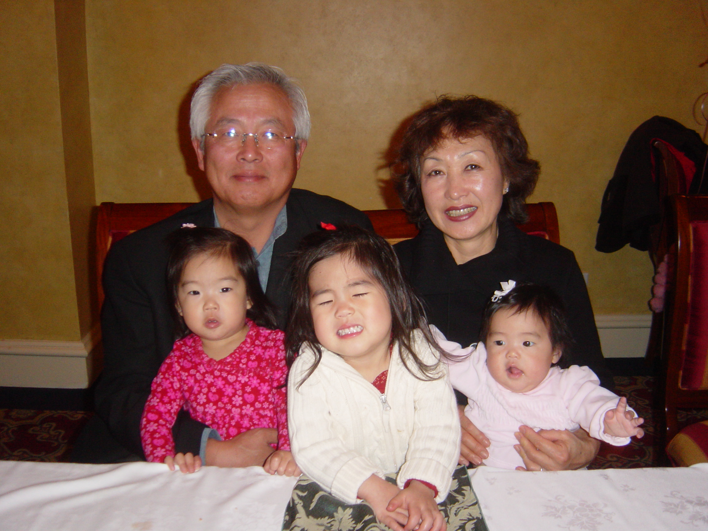 happy grandparents